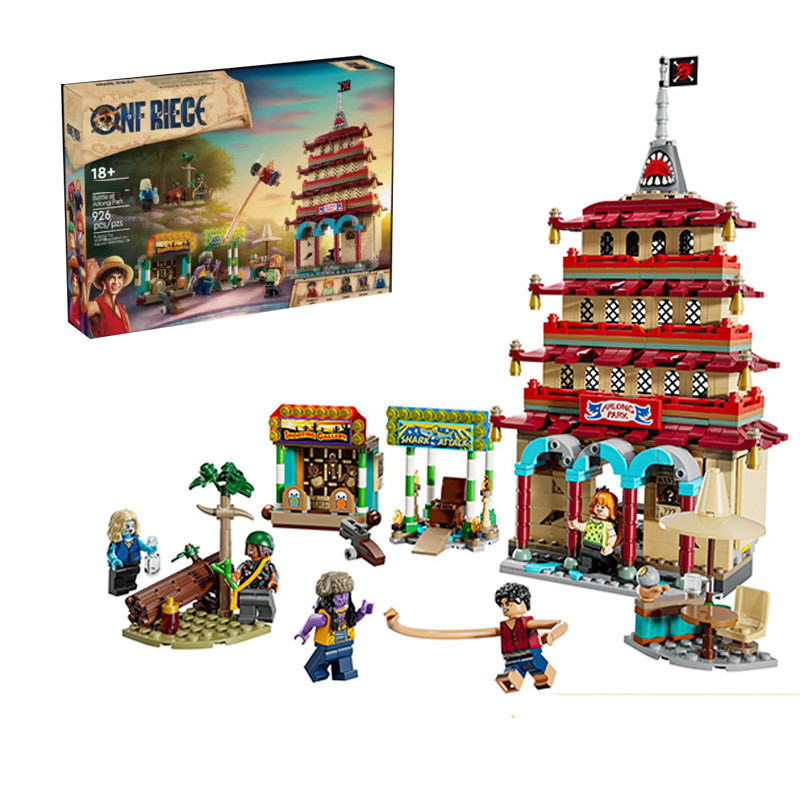 เลโก้บล็อกตัวต่อ One Piece 75638 Dragon Paradise Battle One Piece Boy ประกอบของเล่น