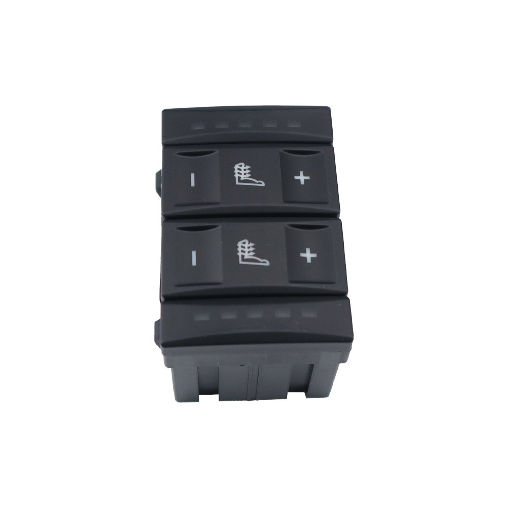 ปุ่มที่นั่งอุ่นไฟฟ้าความร้อนเงินสีดําสําหรับ Ford Mondeo MK4 Galaxy MK3 S-Max 6M2T-19K314-AC BS7T19K