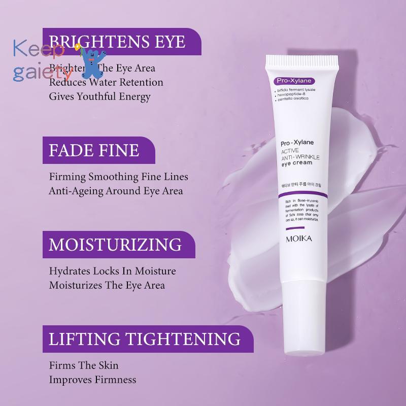[Kpt-t] MOIKA Pro Xylane Activeanti-Wrinkle Eeye Cr Retinol กระชับผิว Fade Fine Lines Circle Puffine