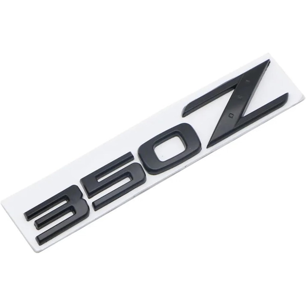 3D โลหะรถด้านหลังโลโก้ป้ายสัญลักษณ์สติกเกอร์สําหรับ 350Z 370Z Z Z3 Z34 จัดแต่งทรงผมรถอุปกรณ์เสริม (3