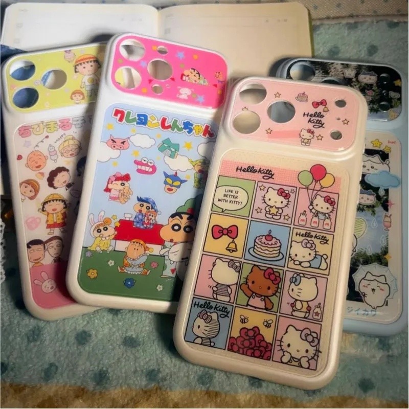การ์ตูน Shin-Chan เคสโทรศัพท์สําหรับ iPhone11 12 13 14 15 16 17 12Pro Max 13 Pro Max 12 Pro 14plus 1