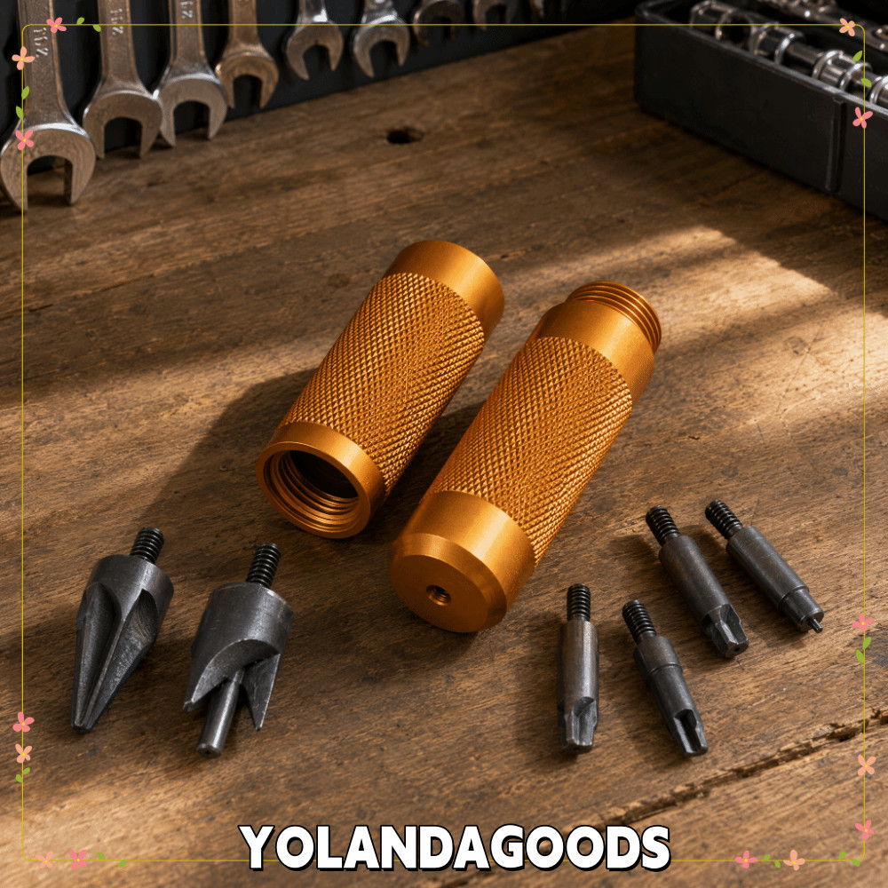 YOLANDAGOODS1 Prep Multitool, Anti Slip Handle ภายในภายนอก Reamers Chamfer Deburring เครื่องมือ, Mul