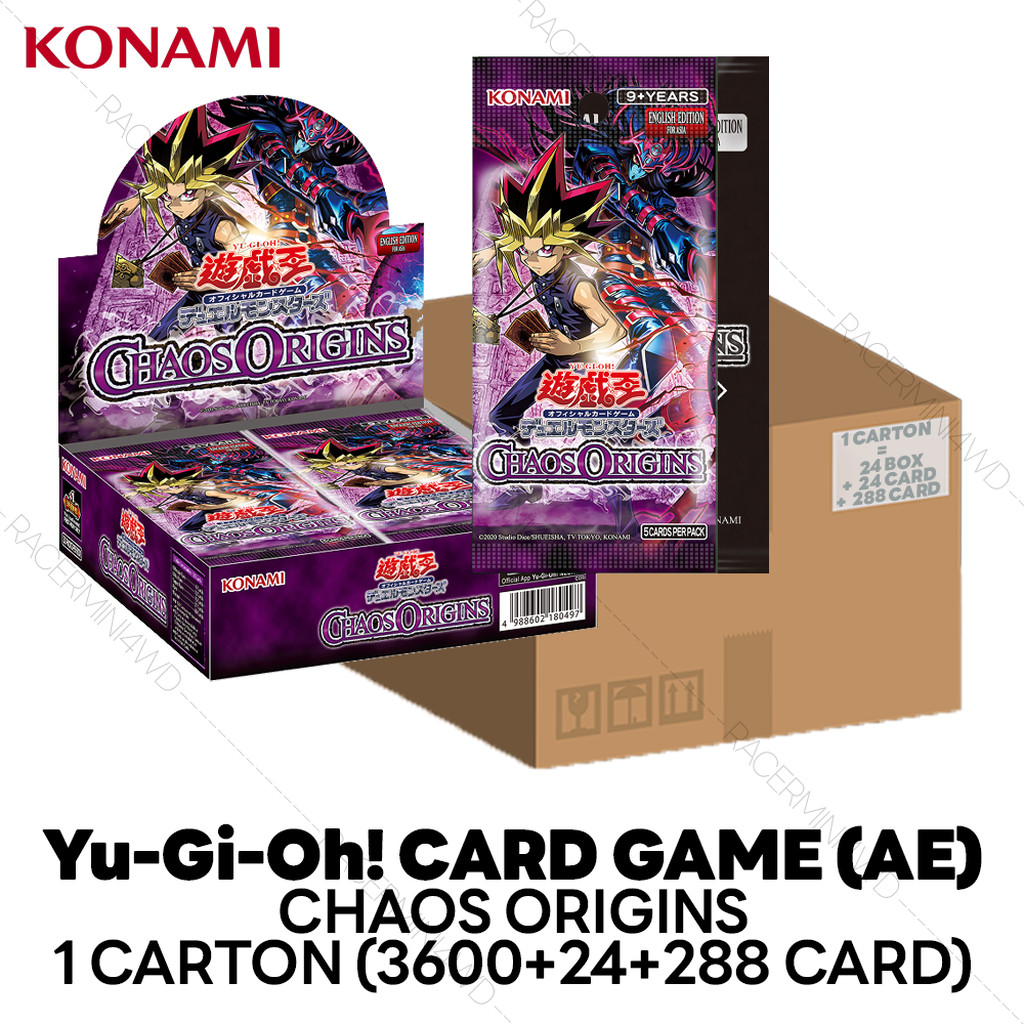 Yu-Gi-Oh! Official Card Game: Chaos Origins 1 Carton (Asia English)