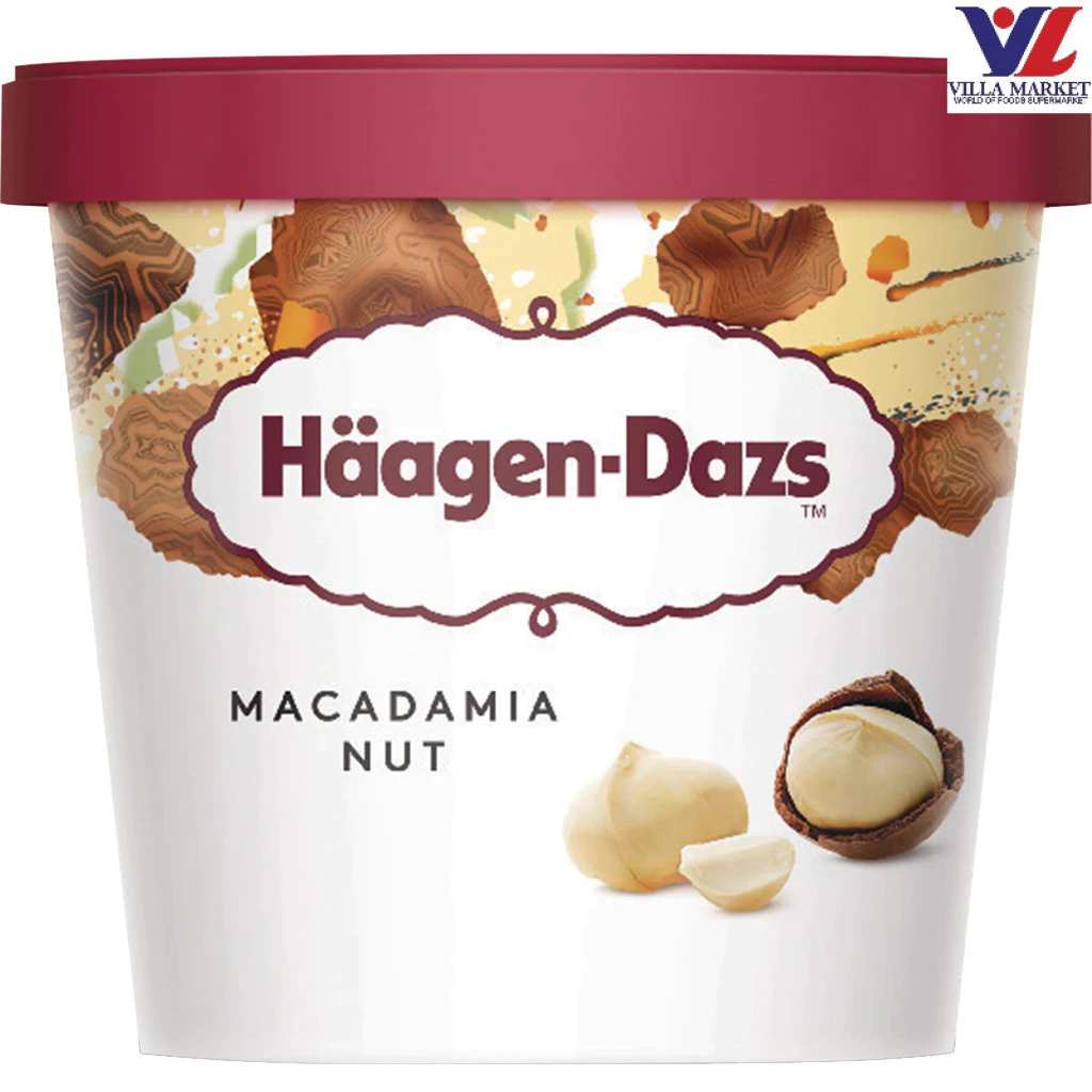 [สินค้าส่งด่วน] [9181] Haagen-Dazs Macadamia Nut 100 Ml. ฮาเก้น-ดาส รสแมคคาเดเมีย นัท