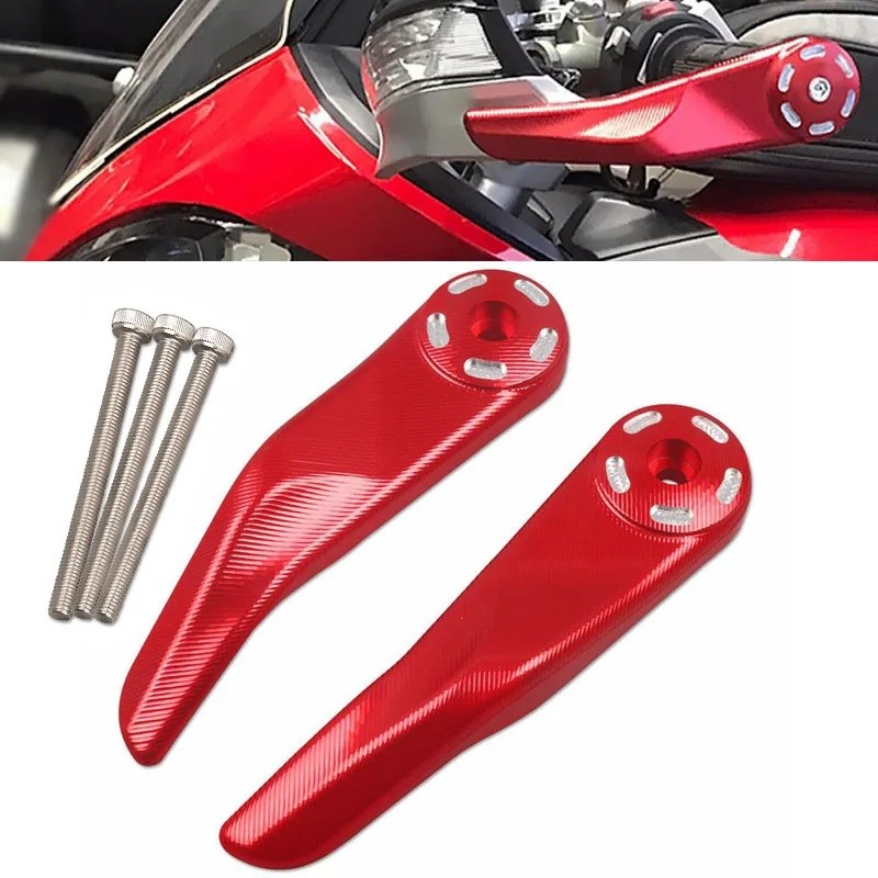 รถจักรยานยนต์ CNC Handlebar GUARD Handguards Hand GUARD Protector สําหรับ DUCATI MULTISTRADA 950 120