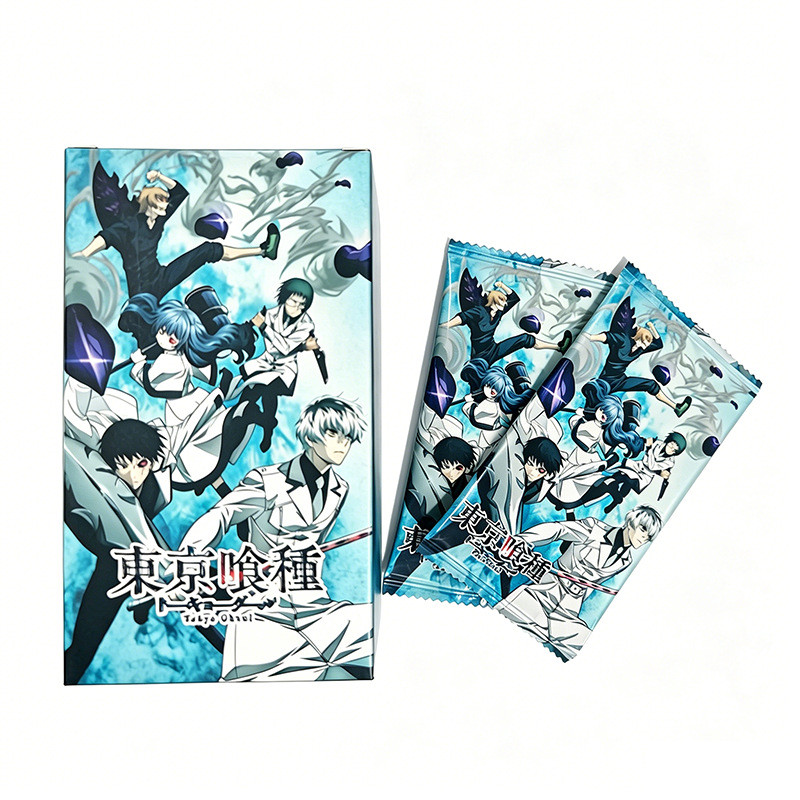 โตเกียวการ์ด ghoul โตเกียว ghoul คอลเลกชันการ์ด Tokyo Tokyo ghoul สินค้าการ์ตูนญี่ปุ่นกล่องปริศนาการ