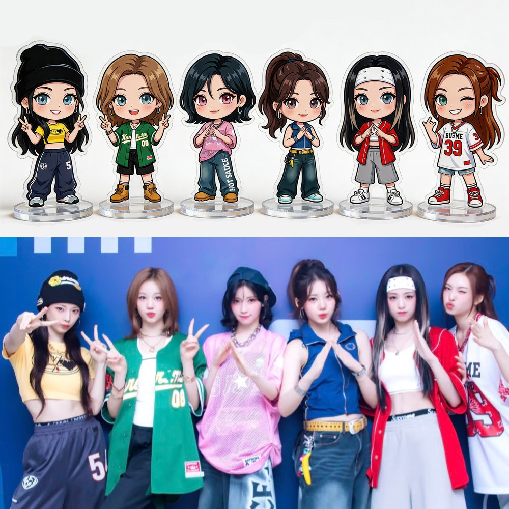 BABYMONSTER สินค้า CHQUITA AHYEON AHYEON อะคริลิค 6 ซม.ตกแต่งขาตั้ง LP027