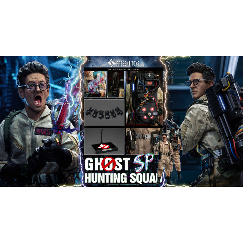 Authentic PRESENT TOYS Ghost Hunting Squad SP 1/6 Fantasy Agent Figure