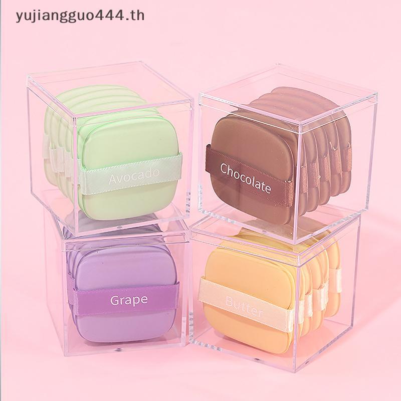 # yuyu # อเนกประสงค์นํากลับมาใช้ใหม่แต่งหน้าเปียกและแห้งใช้คู่ชุดพัฟเบาะลมฟองน้ําเครื่องสําอางพัฟเคร
