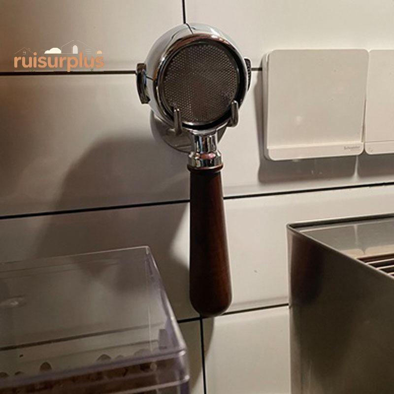 [Rui-t] Self-adhesive Coffee Bottomless Portafilter Wall Ra 51mm/53mm/54mm/58mm Coffee Bottom Filter