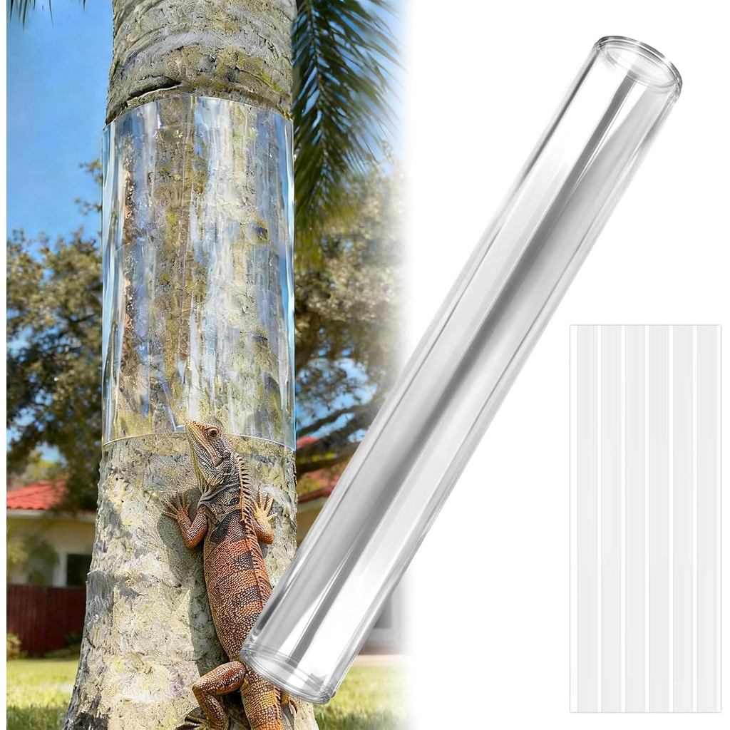 Iguana Tree Trunk Wrap,48 "x16 "กันน้ํา PET Tree Trunk Roll Protector สําหรับ Iguana ป้องกันกาวสองหน