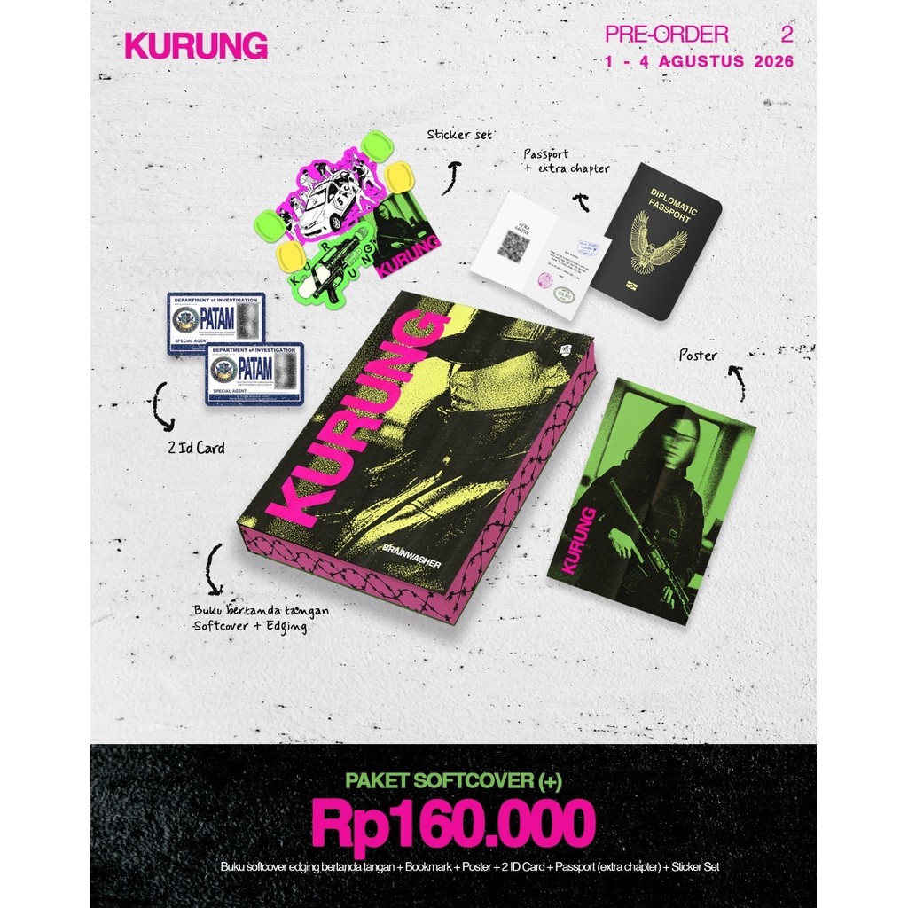 วงเล็บโดย Brainwasher Bukune Book Novel Fiction