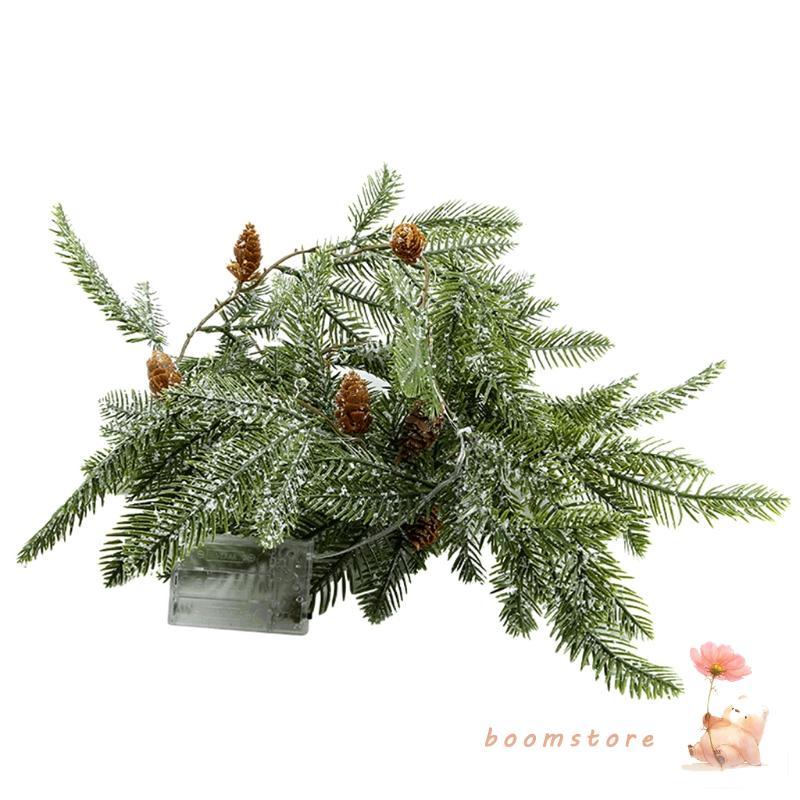 Boom LED Pine Needle String Lights Fairy สําหรับเทศกาลงานแต่งงานตกแต่งขับเคลื่อน