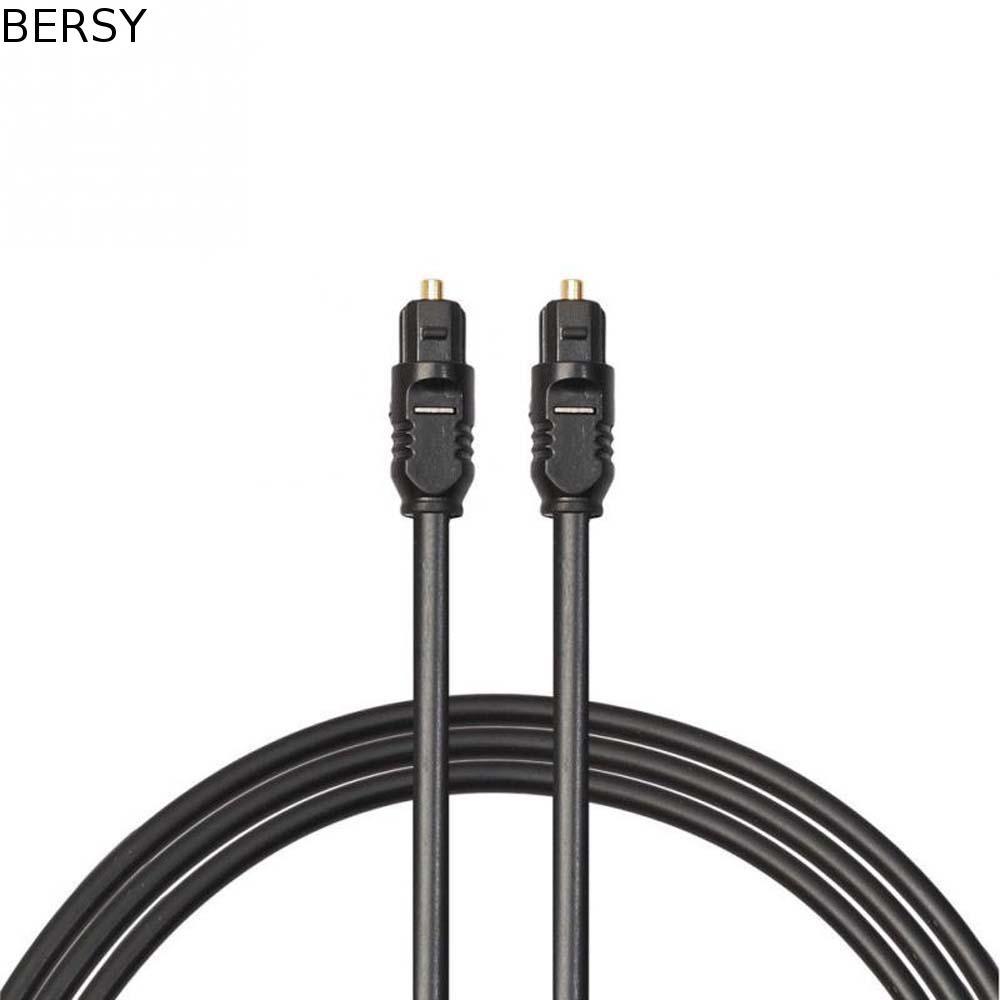 BERSY สายสัญญาณเสียงดิจิตอลคุณภาพสูงทนทาน Optical Fibre OD 2.2 DVD Gold Plated Digital Audio Cable