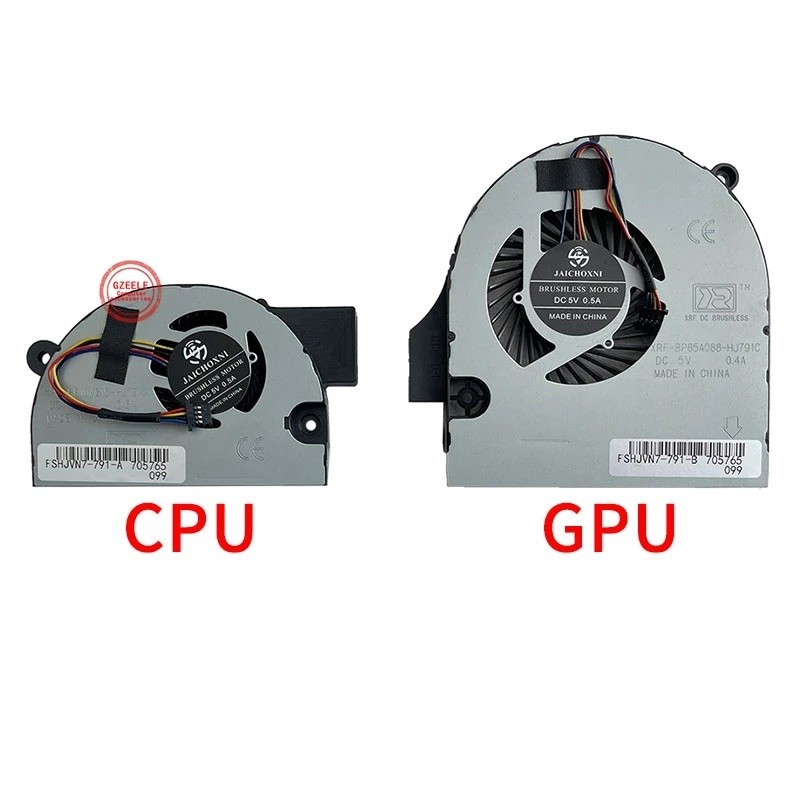 *GZEELE แล็ปท็อปใหม่ CPU GPU พัดลมระบายความร้อนสําหรับ Acer V Nitro VN7-791 VN7-791G EG75070S1-C080-