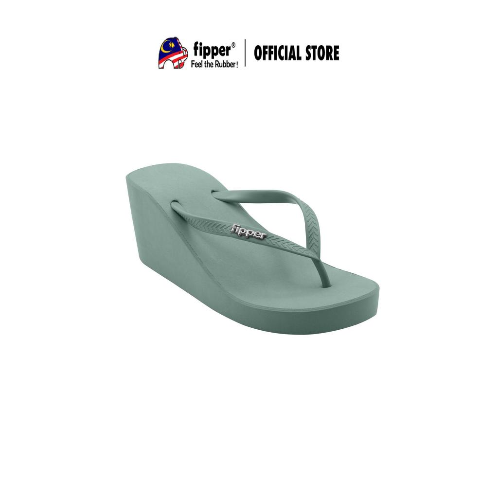 Fipper New Wedges สําหรับผู้หญิงสีเขียว (Schist)
