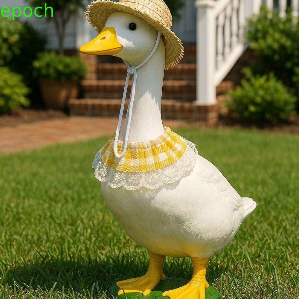 EPOCH Goose Hat Scarf, Handcrafted Creative Porch Goose Costume, Stylish Wear Windproof Rope Funny D