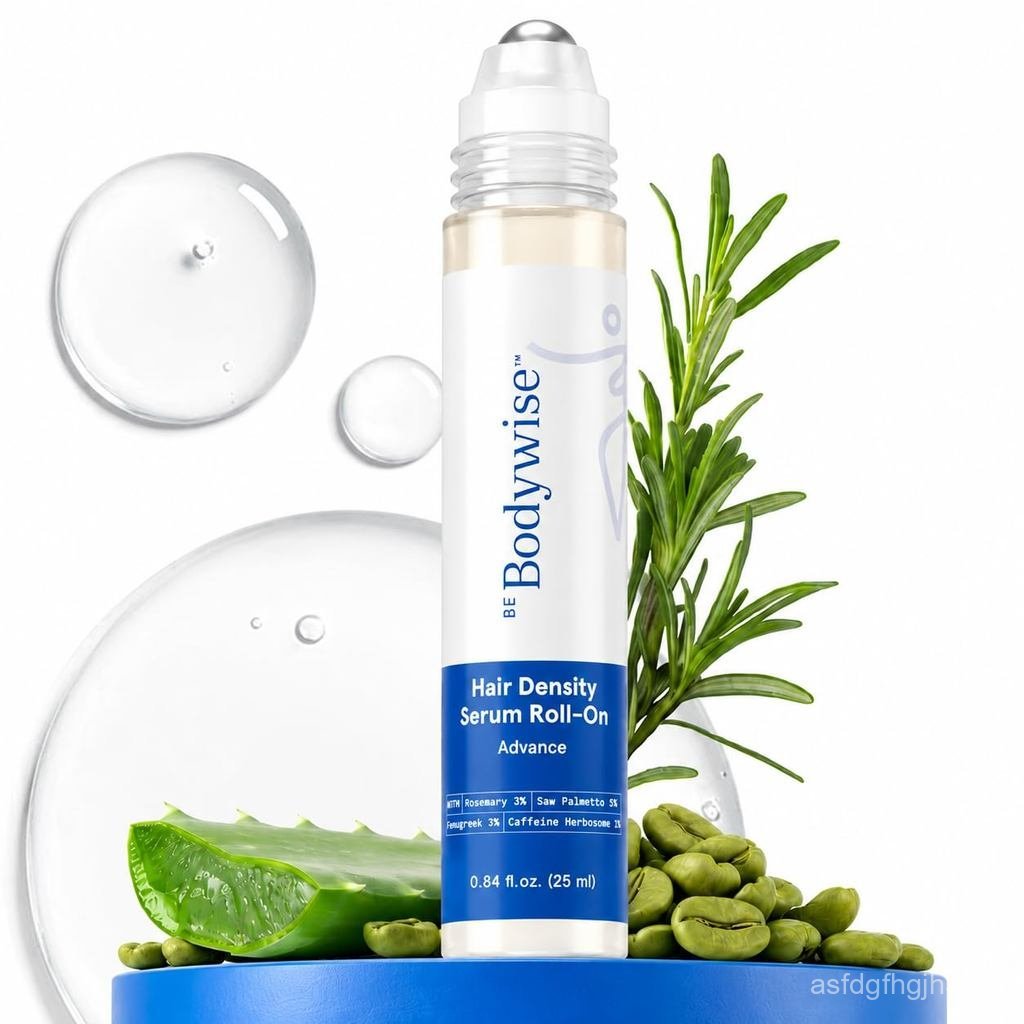 Be Bodywise Hair Growth Essence Roll-On-5% Saw Palm, 3% Rosemary Oil ส่งเสริมการเจริญเติบโตของเส้นผม