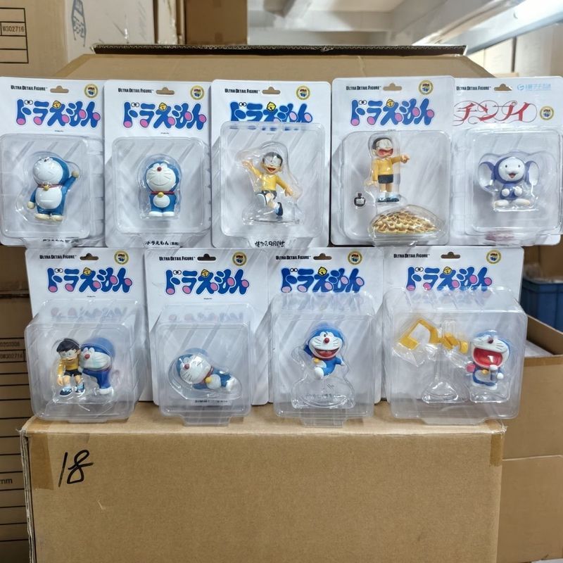 เวอร์ชั่นญี่ปุ่น Clearing Stock udf Fujio รูปของแท้ Doraemon Limited Edition Sound Block Doraemon