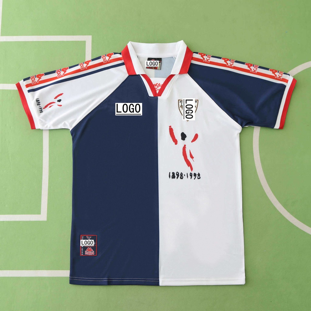 97-98 Game Season Bilbahl Arena Retro Jersey (เวอร์ชั่นพัดลม)