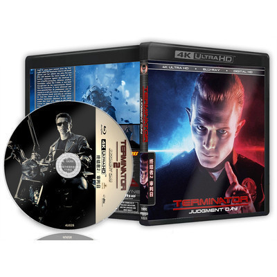[ภาษาอังกฤษ] ภาพยนตร์ Blu-ray HD 4K UHD 1080P Terminator 2: วันพิพากษา