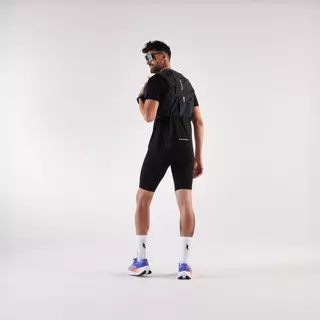 Decathlon Men'S Running Tight Shorts กางเกงขาสั้นรัดรูปใส่วิ่งสำหรับผู้ชาย รุ่น Kiprun - Black
