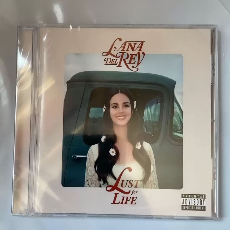 Lana Del Rey Lust For Life CD Lana Del Rey Music Album ใหม่เอี่ยม/ลูกปัด 8.11