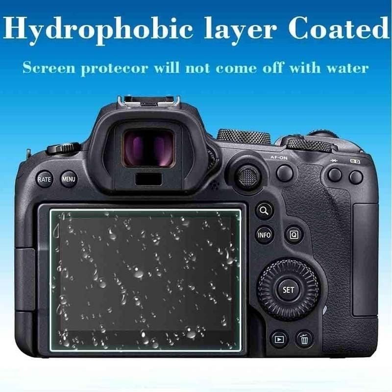 9H HD กระจกนิรภัยสําหรับ Sony WX350 WX500 WX700 WX800 กล้องจอแสดงผล LCD ป้องกันหน้าจอฟิล์ม