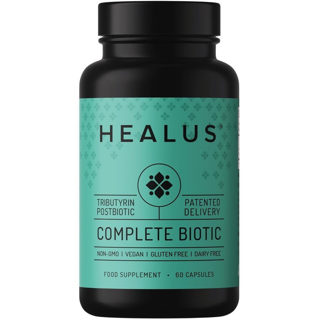 Healus Complete Biotic - บัตเตอร์ฟลายอิ้ง combed ร.ค. compression Tributyrin - Postbiotics for Gut H