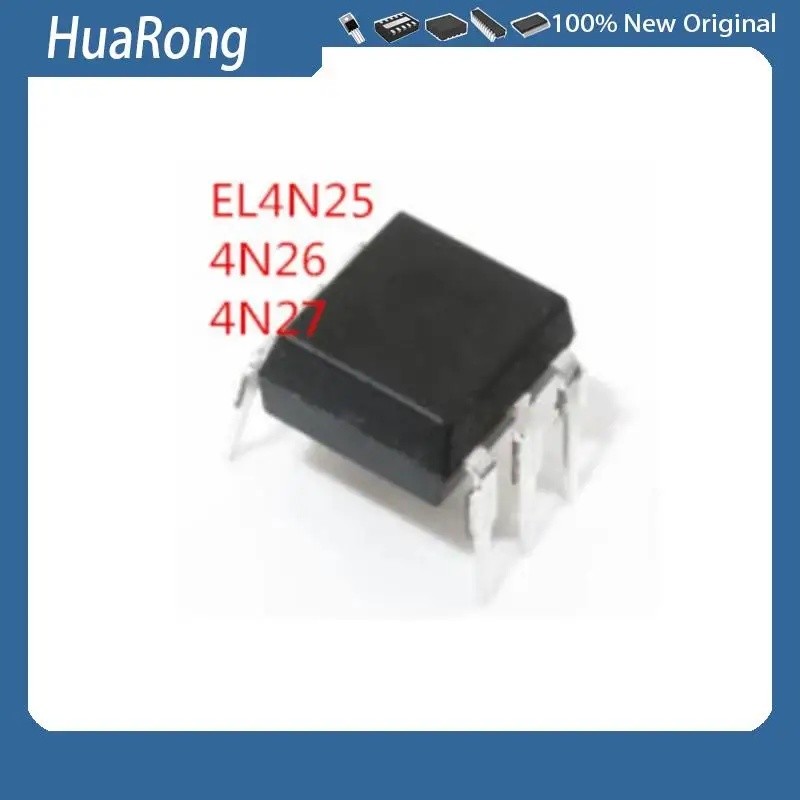 50 ชิ้น/แบทช์ EL4N25 4N26 4N27 DIP6