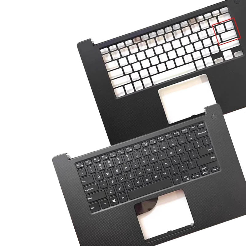 ใหม่สําหรับ DELL XPS15 9560 Precision 5520 M5520 คีย์บอร์ดกรอบ Palmrest Upper 0Y2F9N Y2F9N