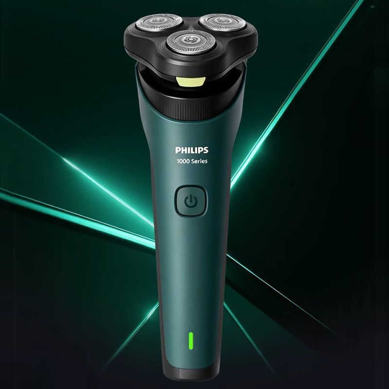 มีดโกนหนวดไฟฟ้า Philips S1771 3หัว ล้างทั้งตัวได้ โกนได้ทั้งแห้งและเปียก สำหรับผู้ชาย