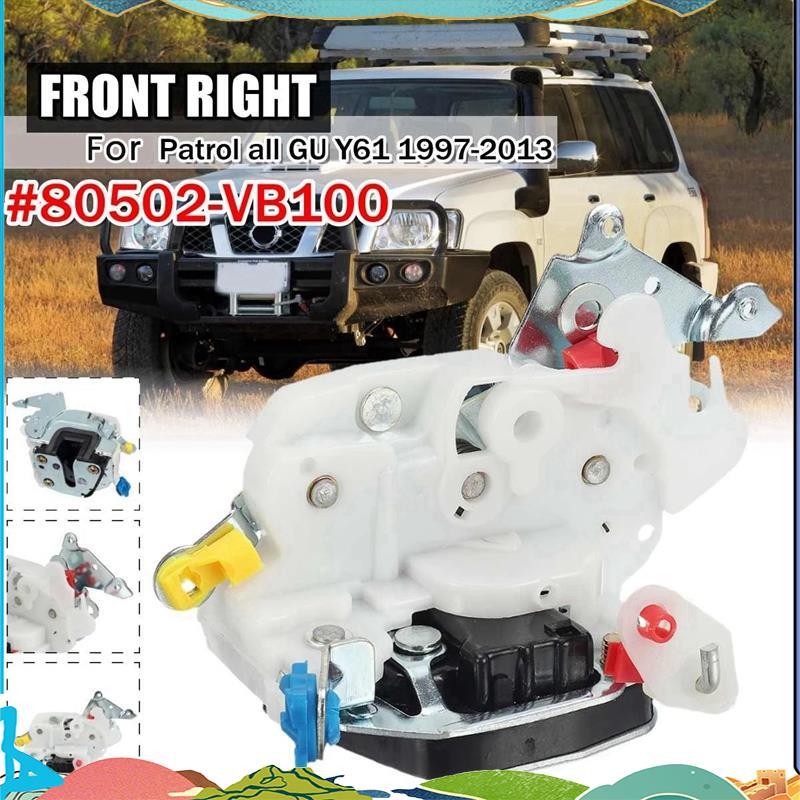 ด้านหน้าขวาไดร์เวอร์ด้านข้างประตูล็อค Actuator 80502-VB100 สําหรับ Y61 1997-2013 กลางประตูฤดูใบไม้ผล