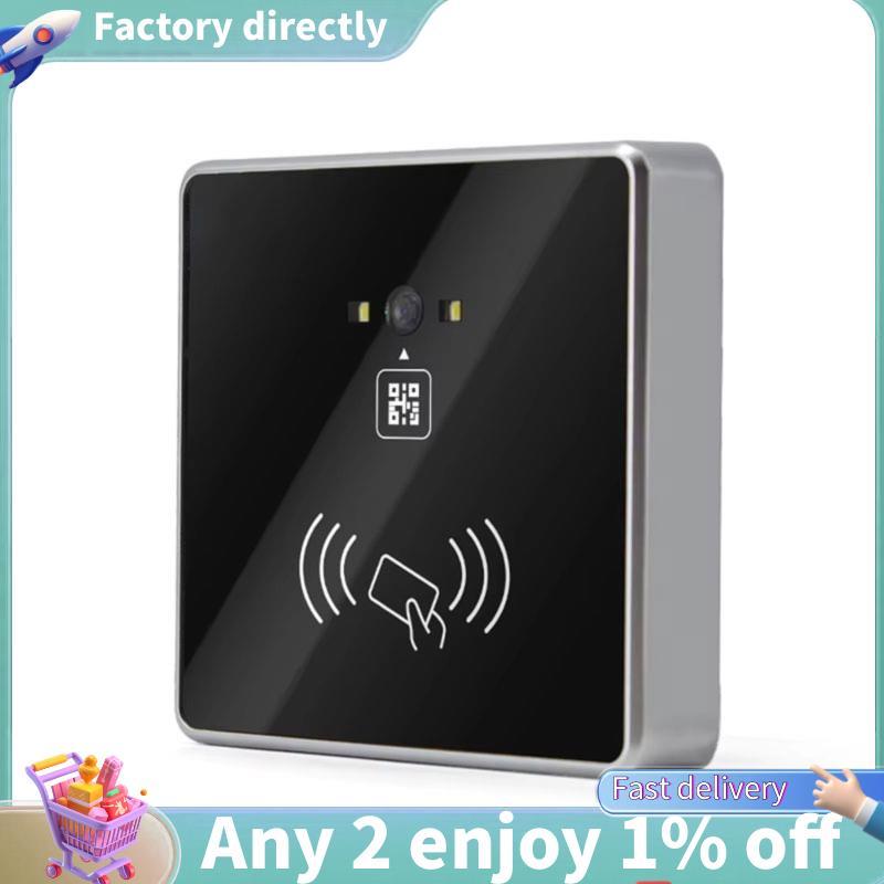 เครื่องอ่านการ์ด E7-RFID 2D QR Code Barcode 125Khz 13.56MHz TTL IC RS232 RS485 ปุ่มกดควบคุมการเข้าถึ