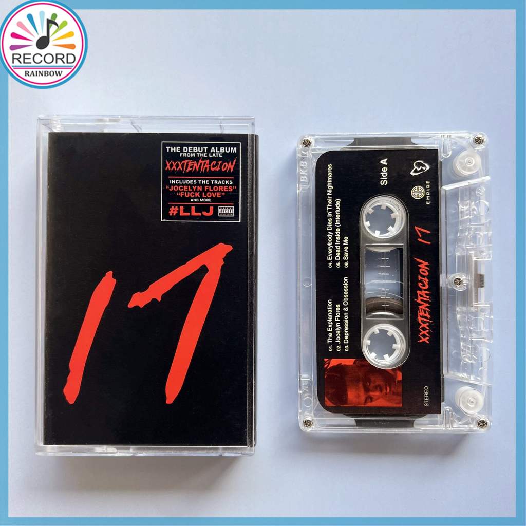 XXXTentacion 17 Cassette Tape POP Brand New Sealed Original LX
