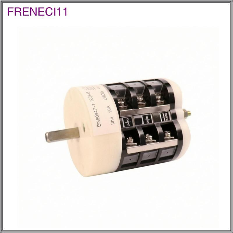 [freneci11] Screw Terminal Rotary Switch 500V Rotary Switch Assembly Heavy-Duty Long-Lasting สําหรับ
