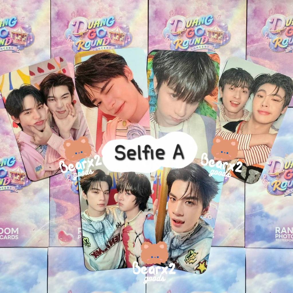 🚚 พร้อมส่ง!! การ์ดแท้ Selfie (Ver.A) Duang Go Round Concert คอนด้วง Photocard ตี๋ตี๋ป๋อ นอร์ทอ๊อตโต้ ธีร์เวฟ
