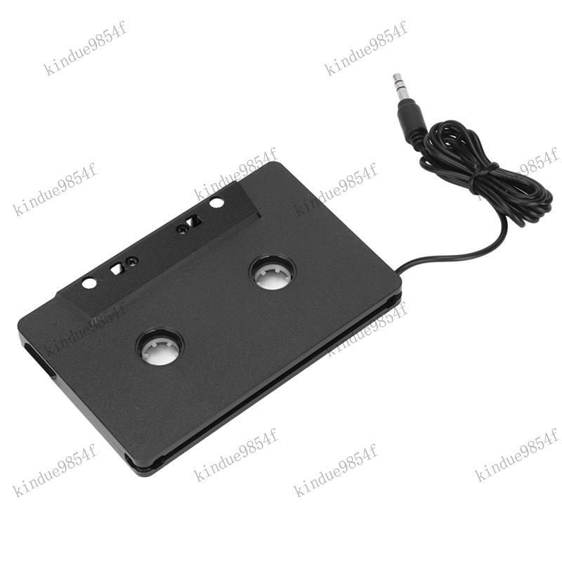 รถ CASSETTE ADAPTER CASSETTE ADAPTER Converter 3.5 มม.สําหรับโทรศัพท์แท็บเล็ตลําโพงรถยนต์