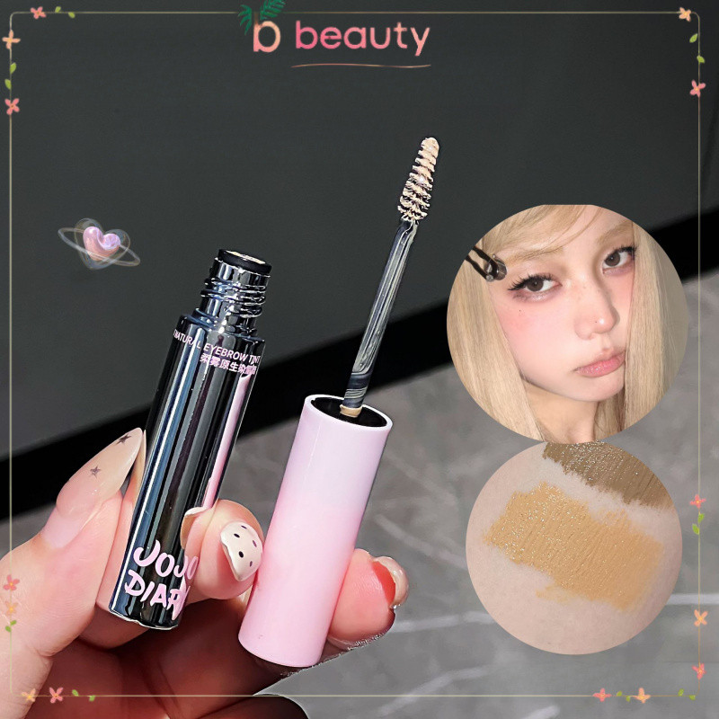 JOJO DIARY Long DIARY Soft Mist Native Eyebrow Dye เกาหลี Wild Eyebrow Roots Clear กันน้ํา Sweatproo