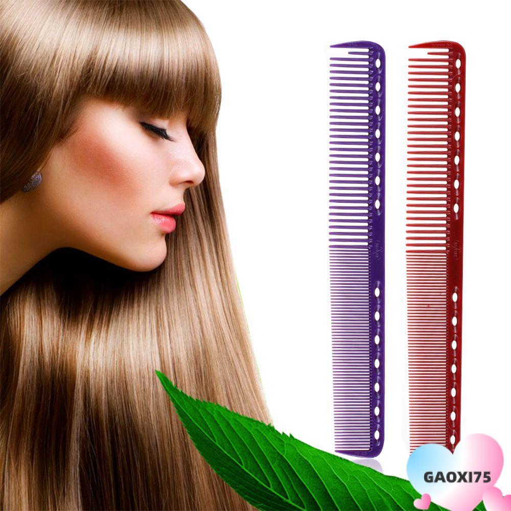 GAOXI75 Salon เครื่องมือจัดแต่งทรงผม Anti-static พลาสติก Detangling