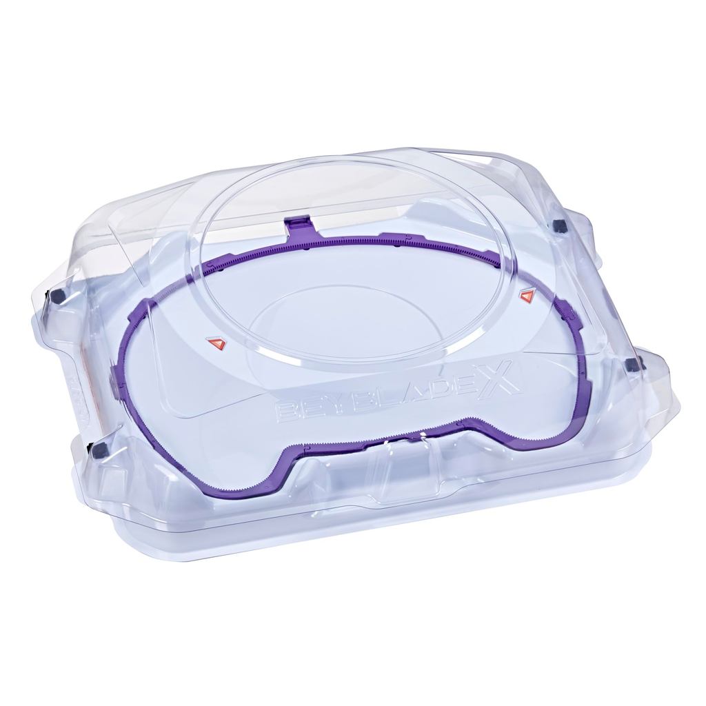 BEYBLADE X BX-32 Wide Bey Stadium, Genuine Takara Tomy Stadium for Beyblade Spinning Top Toy, Ages 8