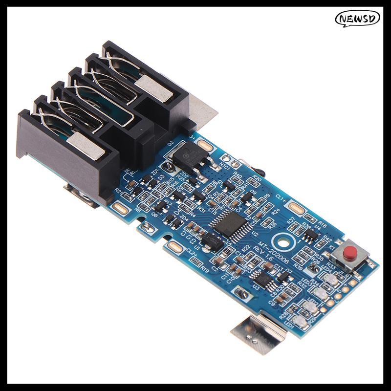 NEWSD สําหรับ M18 PCB ชาร์จแผงวงจรป้องกันสําหรับ 18V 3Ah 4Ah 5Ah 6Ah Li-ion แบตเตอรี่อะไหล่ DDC