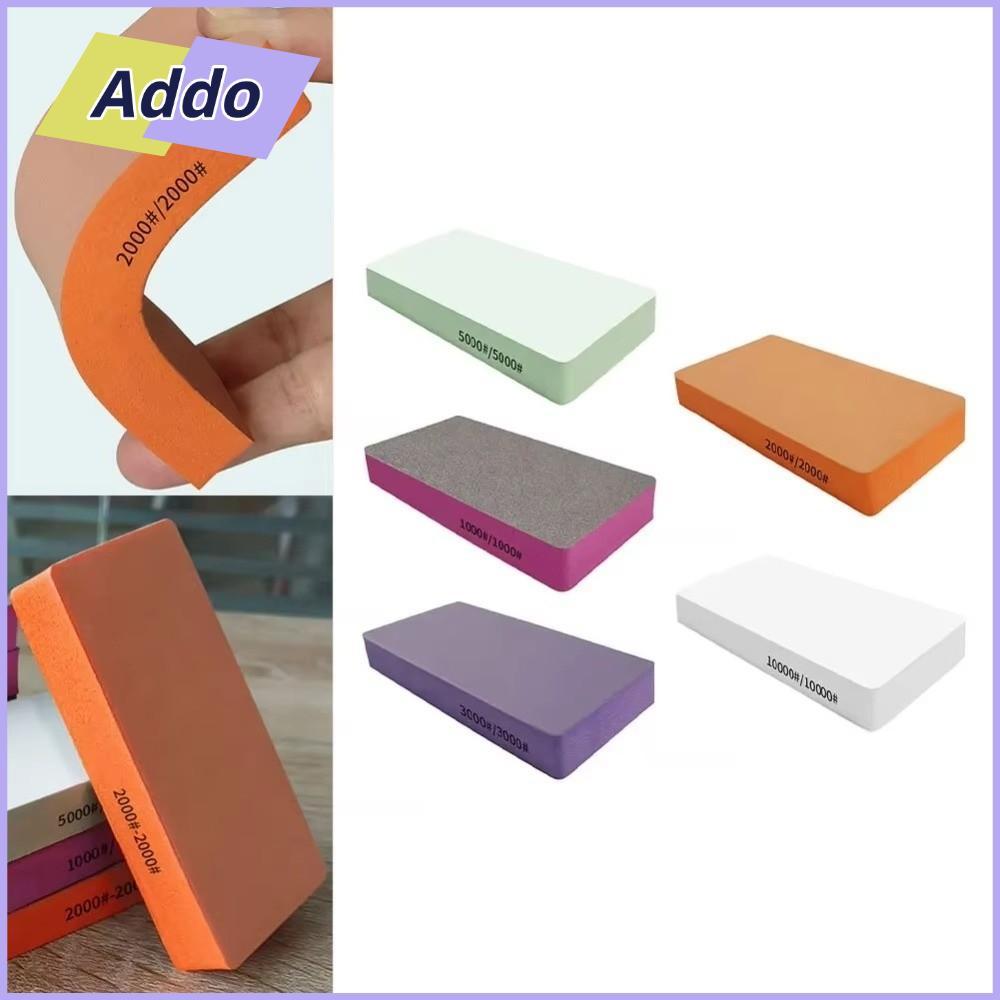 ADDO.PH ฟองน้ําขัดบล็อก, 1000 ถึง 10000 Grit Dual-Sided Sand Block, Better Handling โครงสร้างกว้างขึ