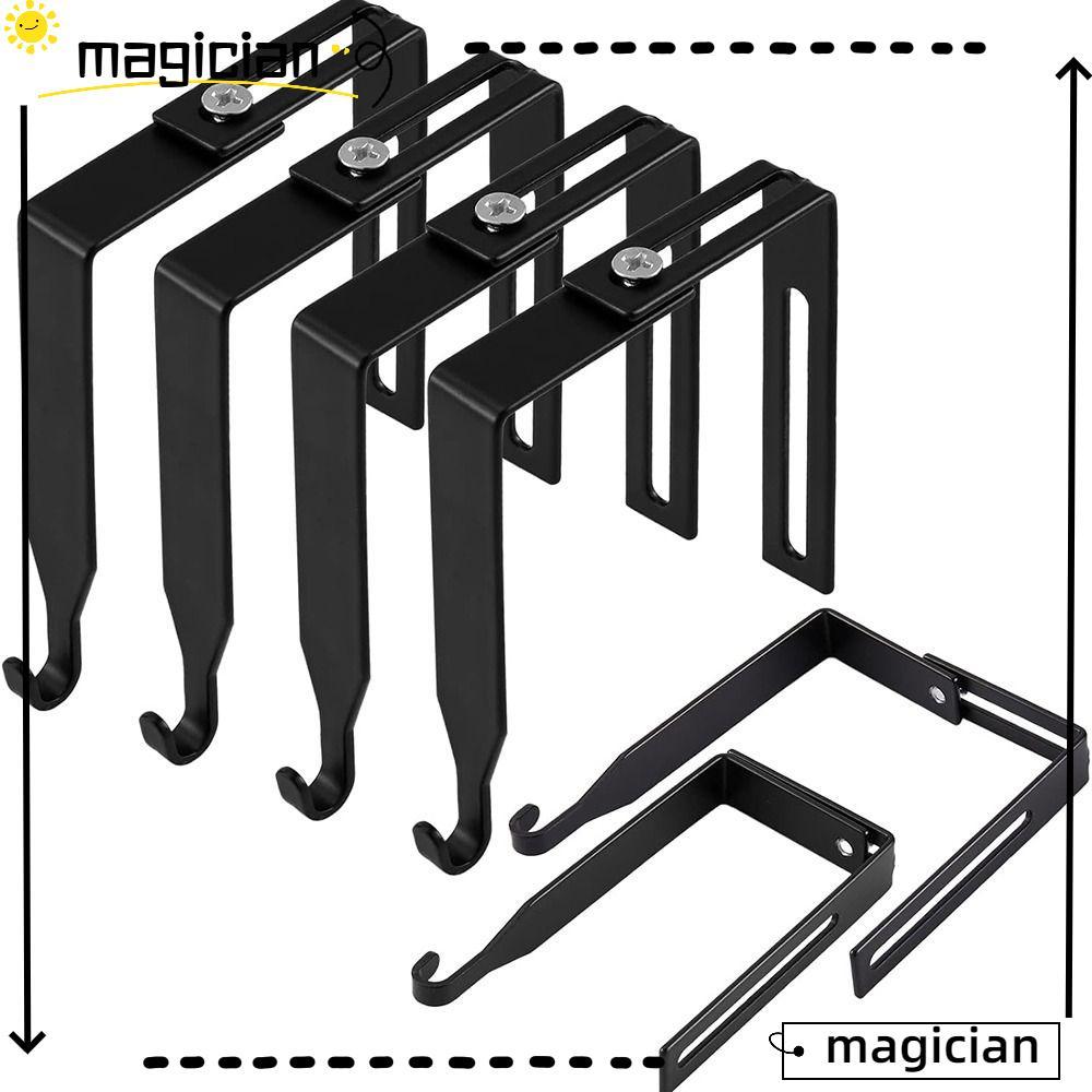 MAGICIAN ที่แขวนพาร์ติชั่น, ที่แขวนลูกบาศก์อเนกประสงค์แบบปรับได้, อุปกรณ์ในบ้านสแตนเลส ตะขอลูกบาศก์