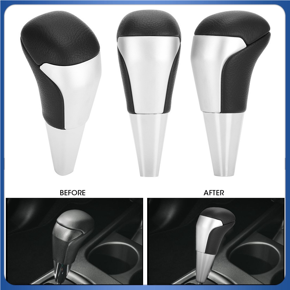Mingstoree-th หนังเกียร์เปลี่ยนลูกบิด PC466-0K004 Fit สำหรับ Fortuner 05-16 Enhancing รถภายในสุนทรีย