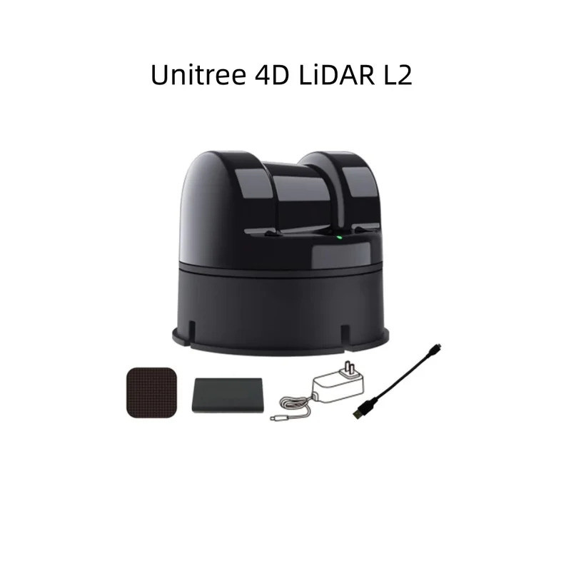 Unitree L2 4D 3D Lidar Sensor Scanner - 360°×90° 30 Meters(98.42ft) Wide Angle Scanning - 128K Point
