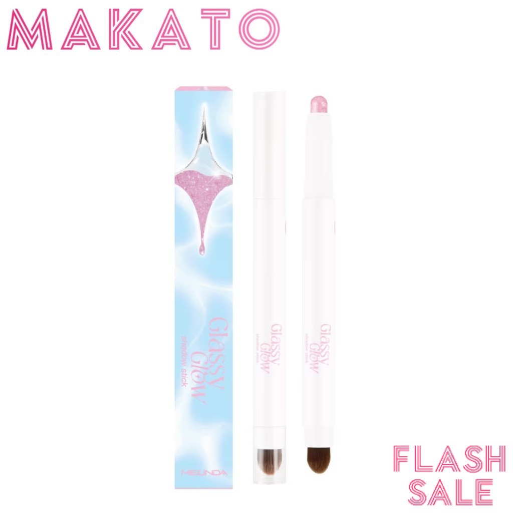 [ Flash Sale ] MEILINDA Glassy Glow Shadow Stick เมลินดา อายแชโดว์ กลิตเตอร์ ติดทน พกง่าย 1 แท่ง