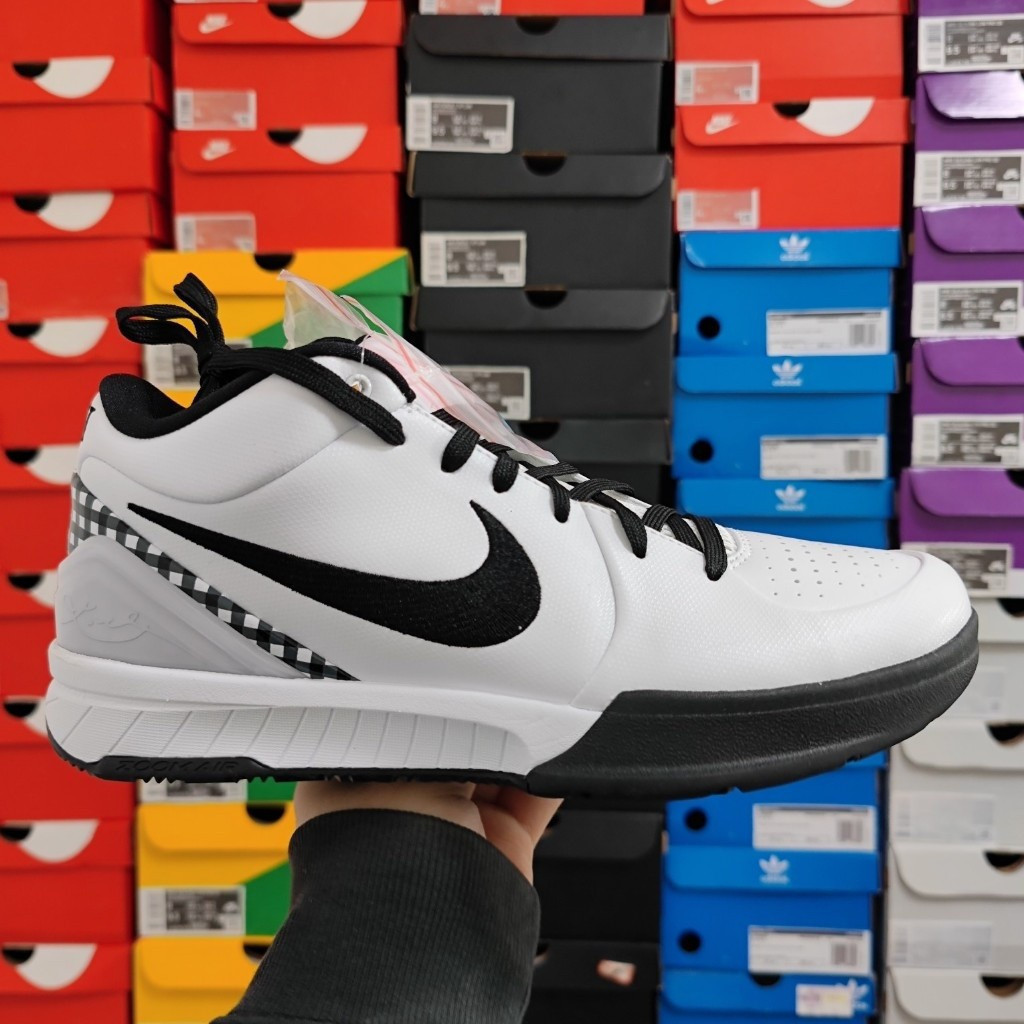 S2 Kobe 4 zoom turbo sports รองเท้าบาสเก็ตบอล FJ9363-100