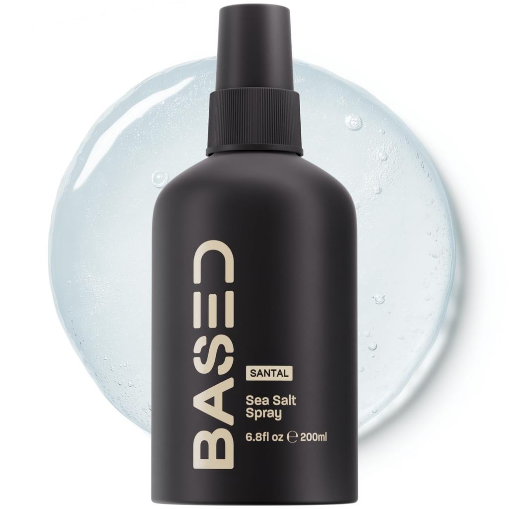 BASED สเปรย์เกลือทะเล Natural Finish Sea Salt Spray for Hair Volume & Texture ผสมกับ Kelp & Vitamin 