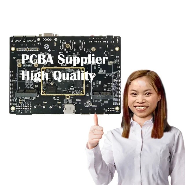 3H0W IPC คุณภาพได้รับการรับรอง FR4 วัสดุ 1.6 มม.ความหนา 6 ชั้น HDI PCB Assembly LF HASL พื้นผิว Fini